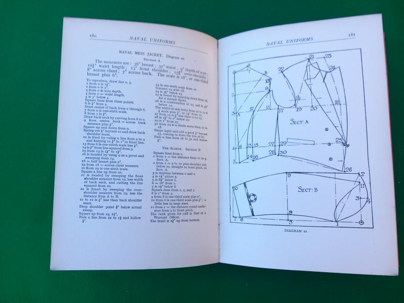 MILITARY TAILORS REFERENCE BOOK SUPERB.