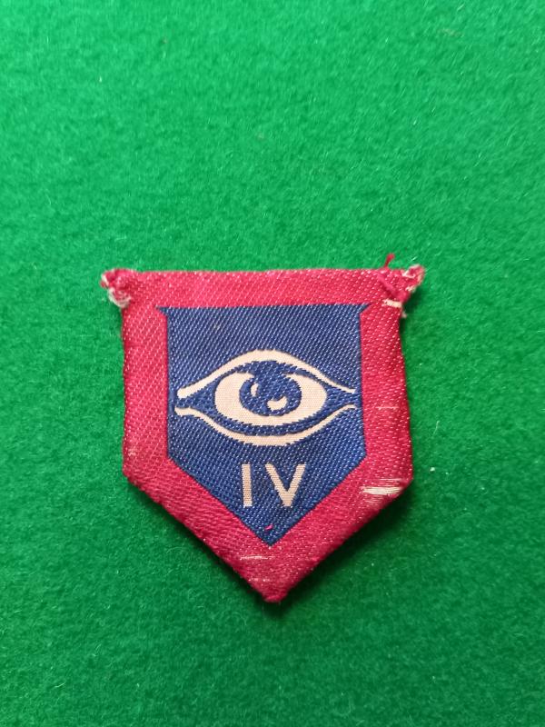 4TH GUARDS ARMOURED SILK EMBROIDED