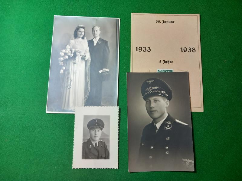 GERMAN RAILWAYS PHOTO LOT NICE INSIGNIA