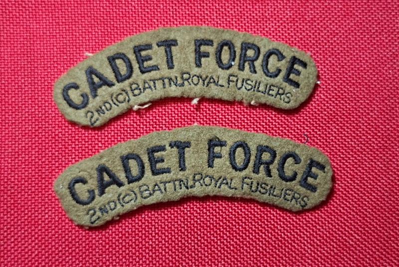 ARMY CADET FORCE / ROYAL FUSILIERS