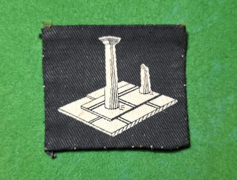 CYRENAICA DISCTRICT /PRINTED FORMATION SIGN.