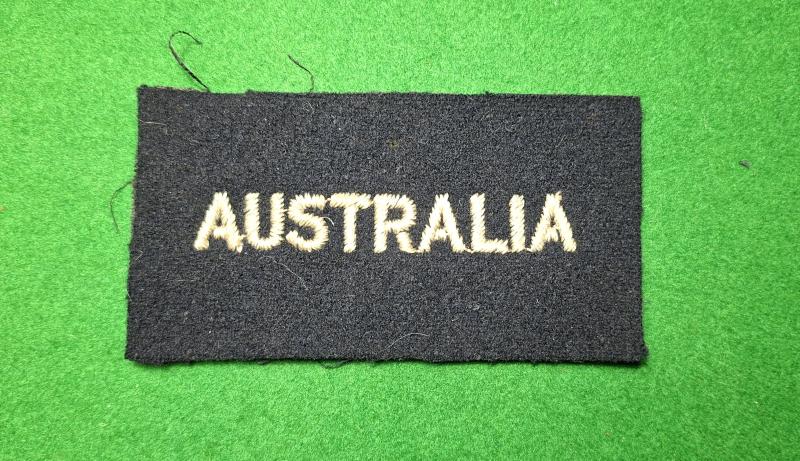 R.A.F OVERSEAS VOLUNTEERS-AUSTRALIA