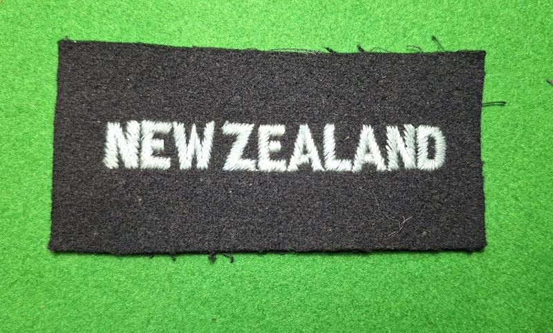 R.A.F OVERSEAS VOLUNTEERS- NEW ZEALAND