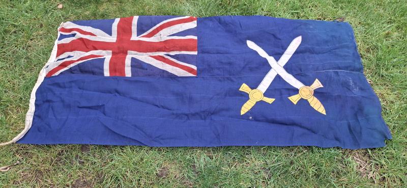 ROYAL ARMY SERVICE CORPS UNIT FLAG  WATERBORNE TROOPS