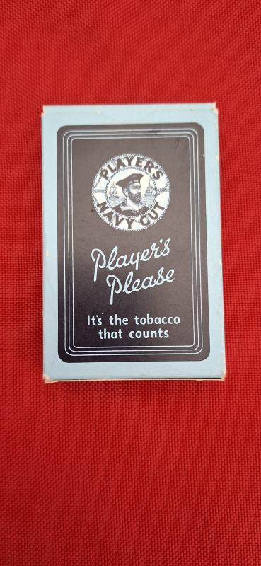 W.W.2 PERIOD PLAYERS CIGARETTE  PLAYING CARDS / SEALED