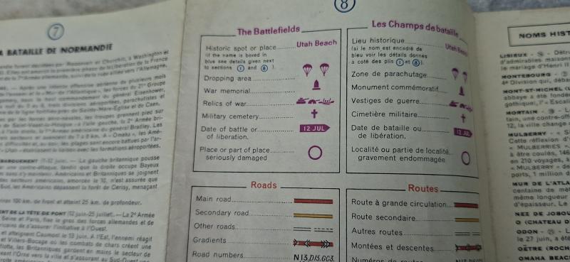 MICHELIN 1947 D/DAY NORMANDY MAP