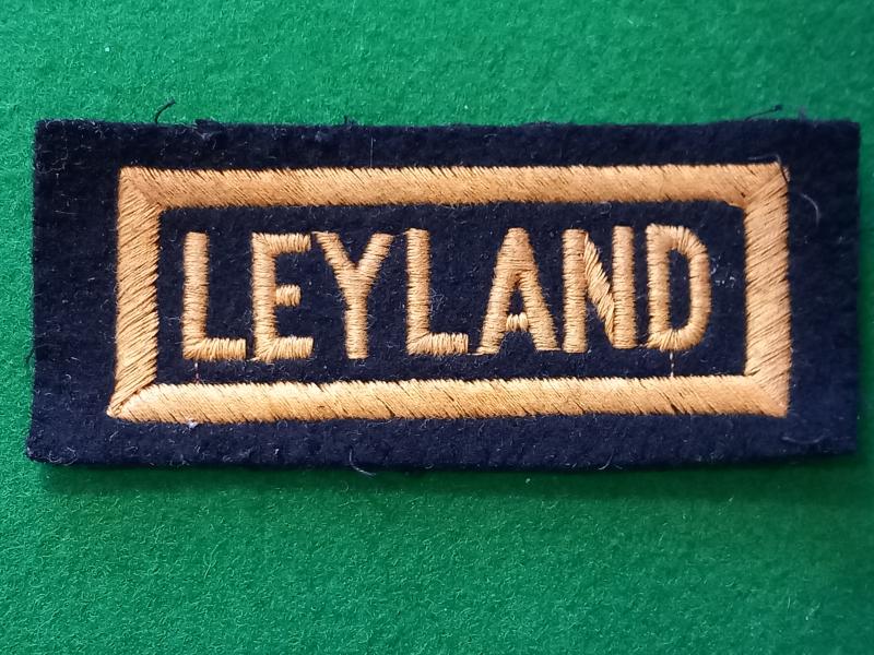 CIVIL DEFENCE ` LEYLAND ` AREA DESIGNATION