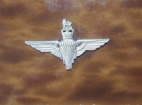 PARACHUTE REGIMENT CIGARETTE BOX