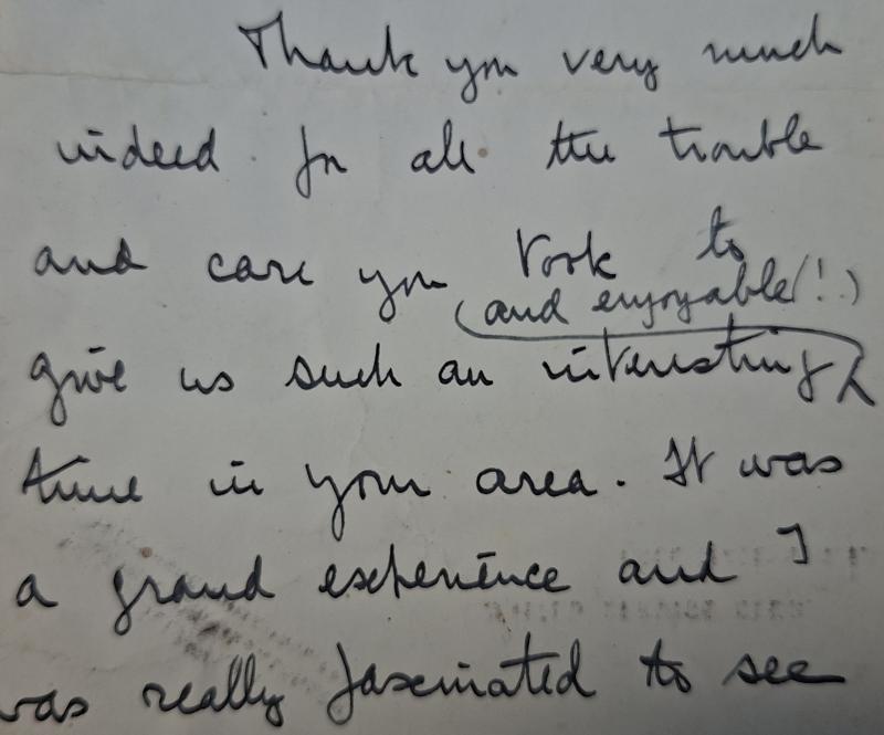CLAUDE AUCHINLECK SIGNED LETTER - HISTORIC ITEM