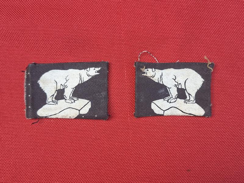 49th WESTRIDING DIVISION MATCHED PRINTED SET.