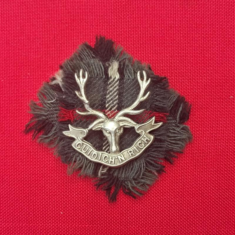 SEAFORTH HIGHLANDERS BADGE GORGEOUS EXAMPLE
