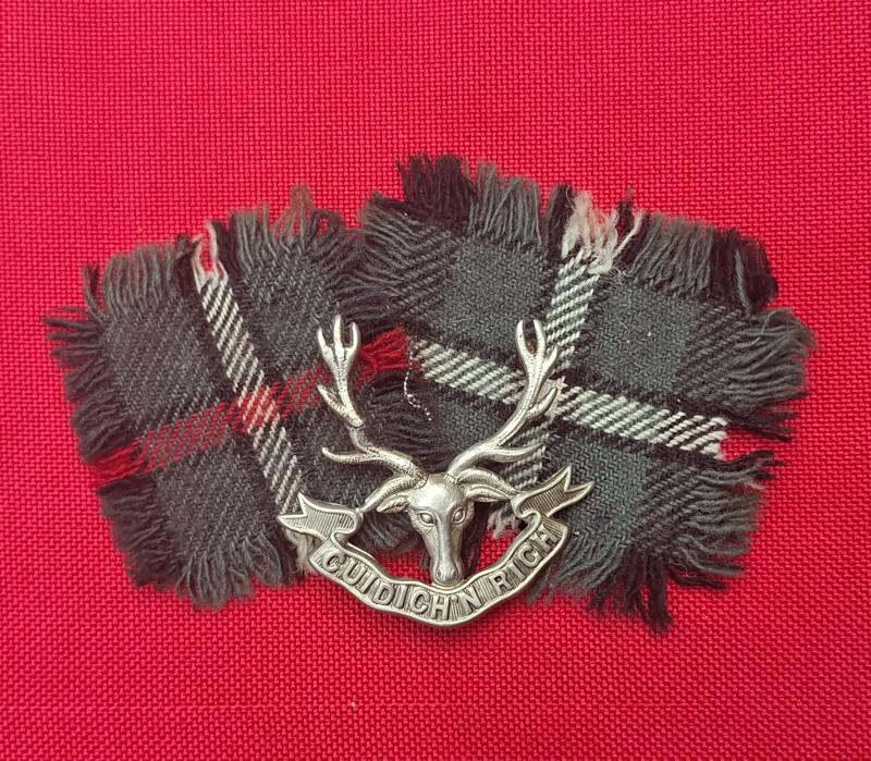 SEAFORTH HIGHLANDERS BADGE GORGEOUS EXAMPLE