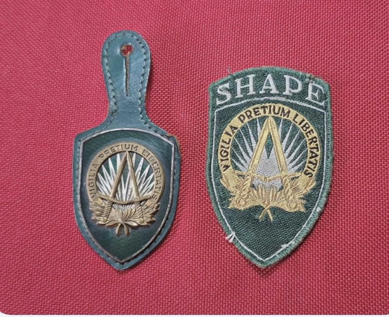 SUPREME HEADQUATERS  ALLIED POWERS EUROPE  INSIGNIA LOT.