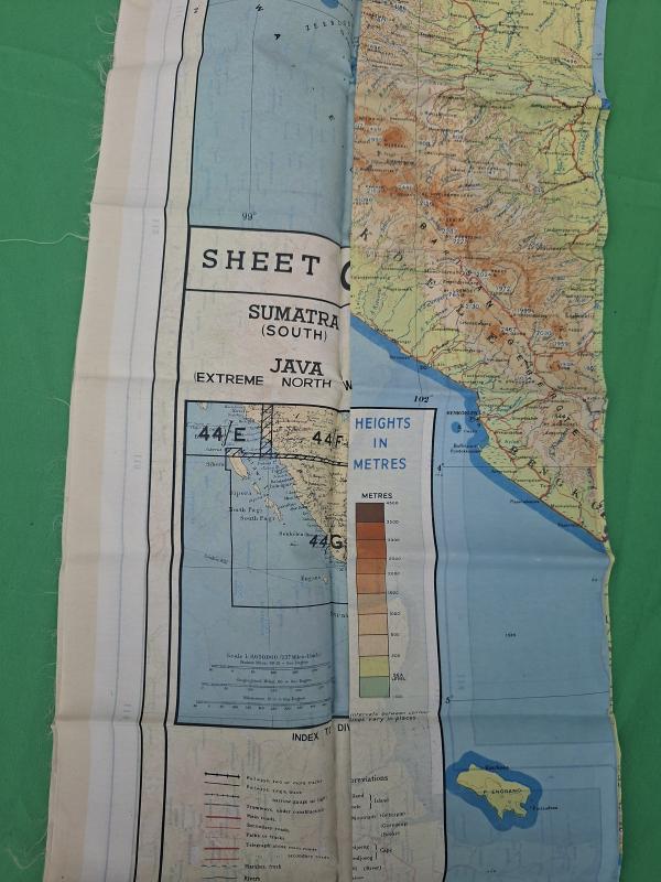 SILK ESCAPE MAP BURMA / JARVA AREA