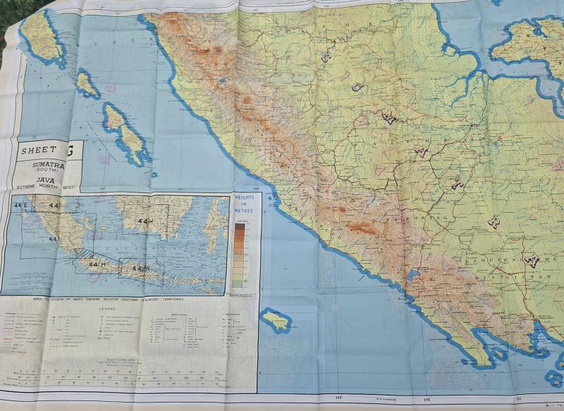 SILK ESCAPE MAP BURMA / JARVA AREA