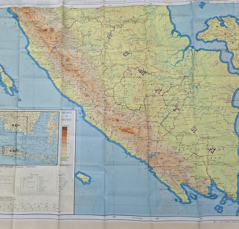 SILK ESCAPE MAP BURMA / JARVA AREA