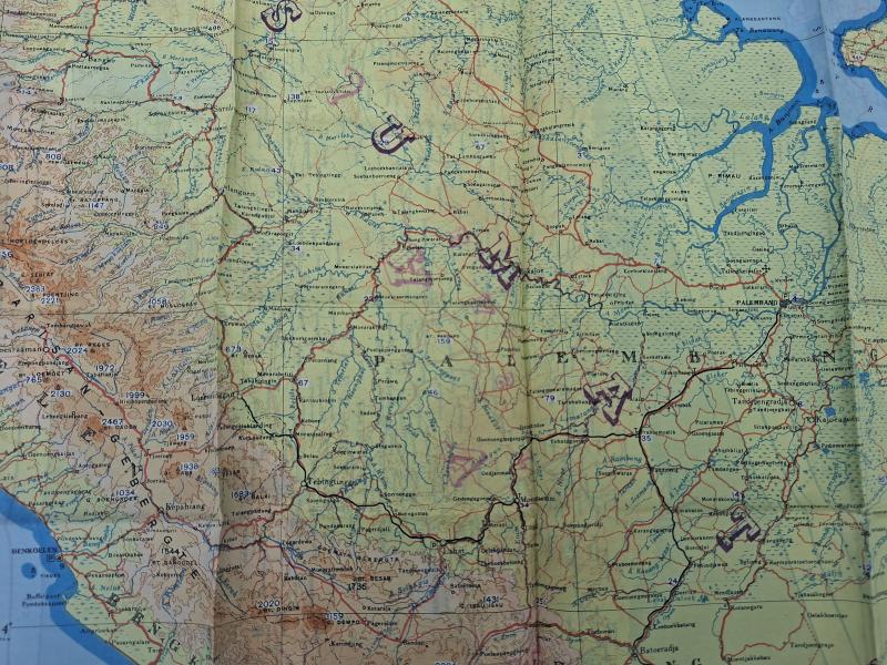 SILK ESCAPE MAP BURMA / JARVA AREA