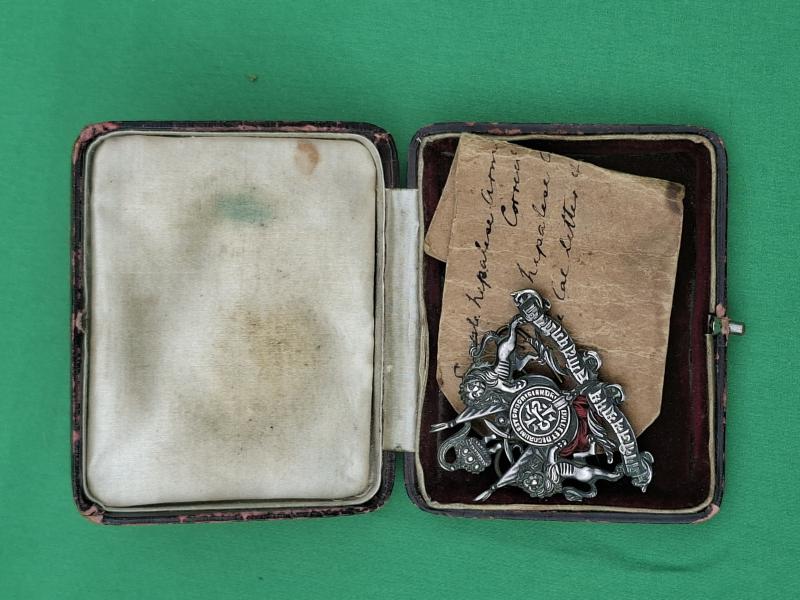 SERGEANT ARM BADGE NEPALESE ARMY 1916