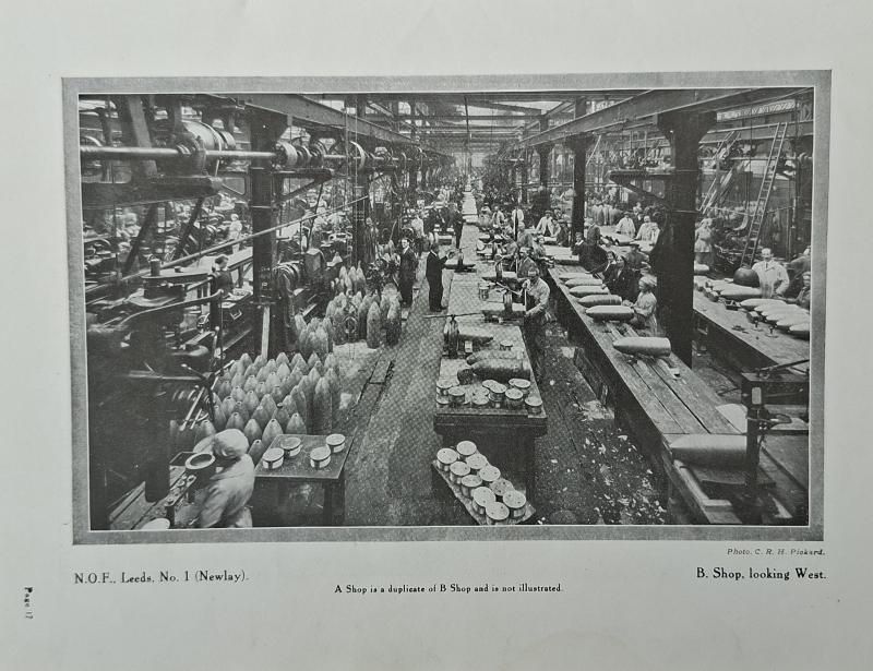 LEEDS SHELL FACTORY GREAT WAR LOT