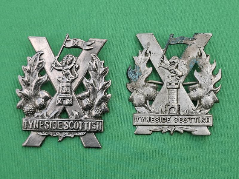 TYNESIDE SCOTTISH / K.O.Y.L.I INSIGNIA LOT