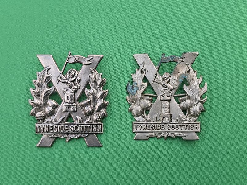 TYNESIDE SCOTTISH / K.O.Y.L.I INSIGNIA LOT