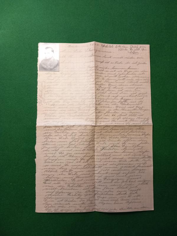 SS FELD POST LETTERS 1945 DRESDEN