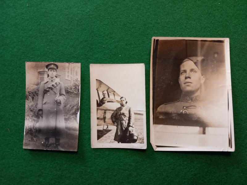 SUPERB ROYAL FLYING CORPS DOCUMENTS / PHOTOGRAPH GROUPING