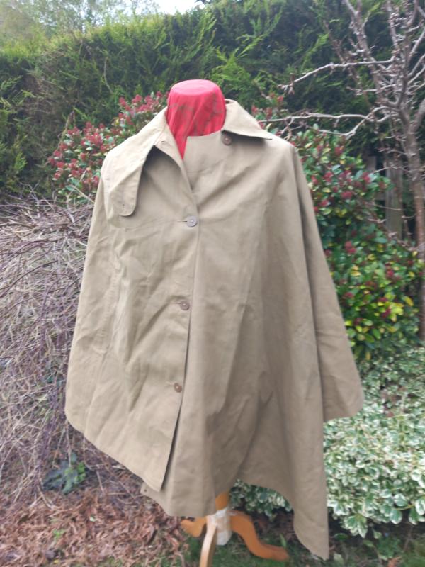 BRITISH ARMY GROUND SHEET 1942. SUPERB CONDITION