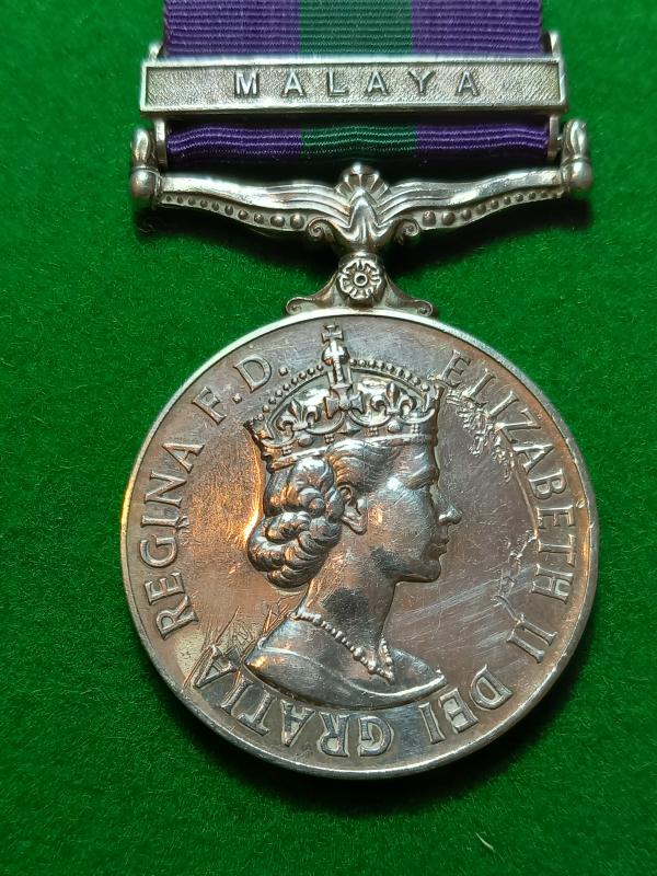 BRITISH GENERAL SERVICE MEDAL / MALAYA